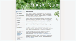 Desktop Screenshot of ibogain.se